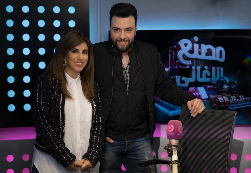 الملحن مدين وأمل رزق ضمن أبرز ضيوف نجوم إف إم في أسبوع