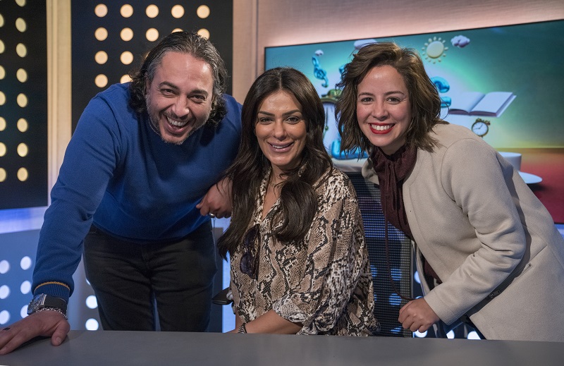 انجي المقدم وسيد معوض ضمن ضيوف نجوم إف إم في أسبوع