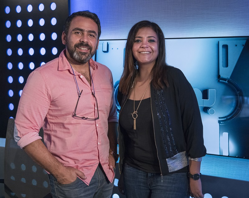 انجي المقدم وسيد معوض ضمن ضيوف نجوم إف إم في أسبوع