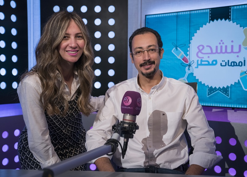 انجي المقدم وسيد معوض ضمن ضيوف نجوم إف إم في أسبوع