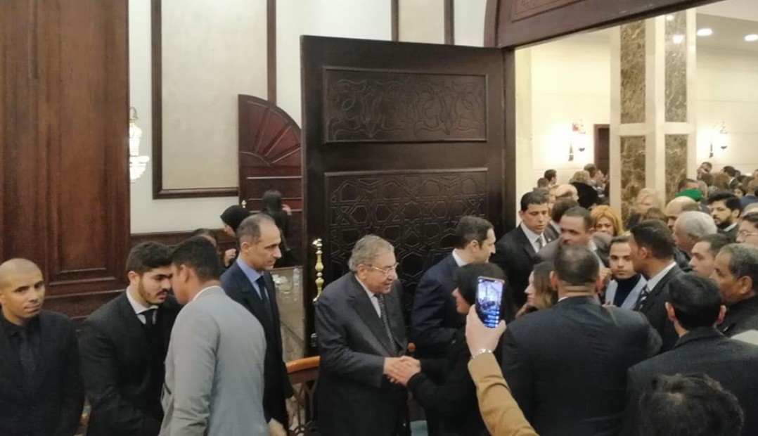 15 صورة من عزاء الرئيس الأسبق محمد حسني مبارك