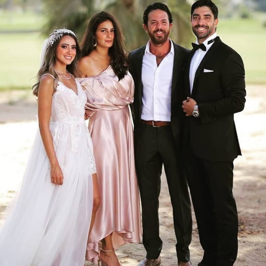 هند عبد الحليم تحتفل بزفافها بحضور درة
