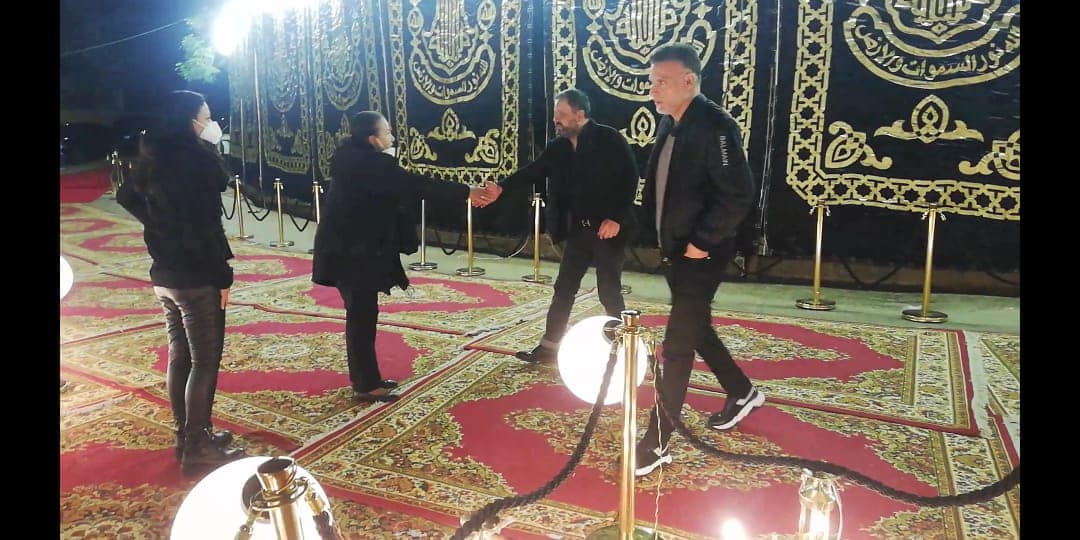 بحضور أحمد حلمي وعمرو يوسف.. 15 صورة من عزاء محمد الصغير