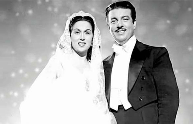 ليلى مراد وأنور وجدي