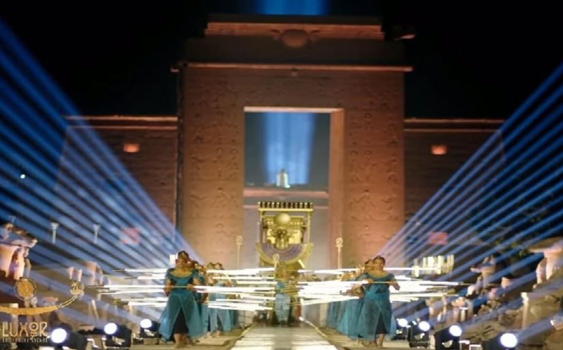 30 صورة من الحفل الأسطوري لافتتاح «طريق الكباش» بالأقصر