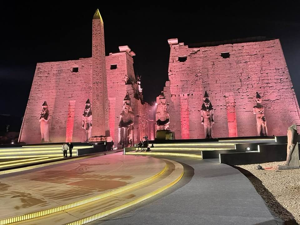 30 صورة من الحفل الأسطوري لافتتاح «طريق الكباش» بالأقصر