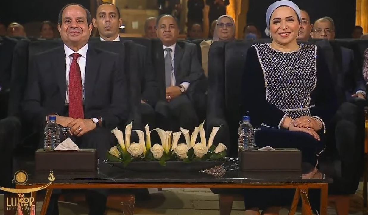30 صورة من الحفل الأسطوري لافتتاح «طريق الكباش» بالأقصر