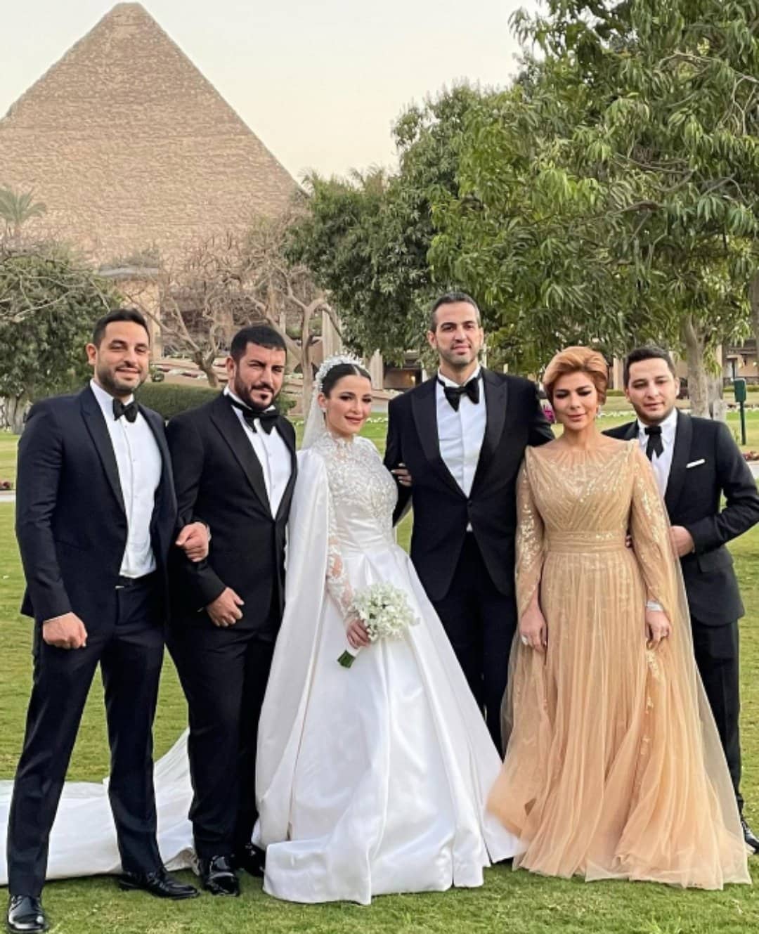شام الذهبي تحتفل بزفافها بحضور عدد كبير من نجوم الفن| صور