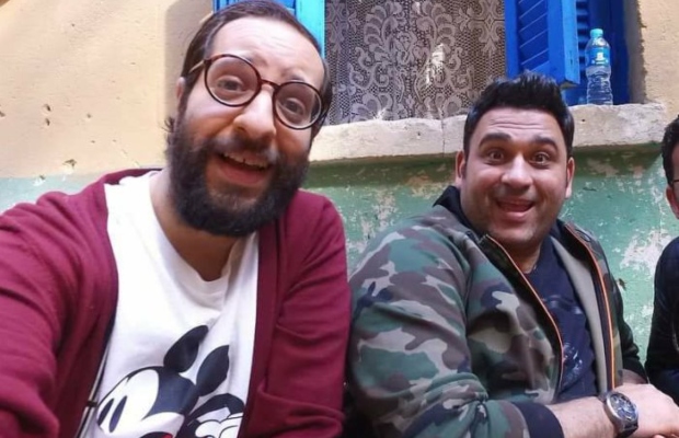 أكرم حسني وأحمد أمين