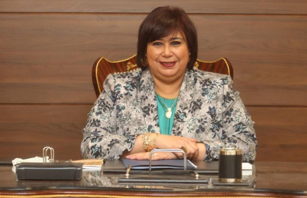 إيناس عبد الدايم وزيرة الثقافة