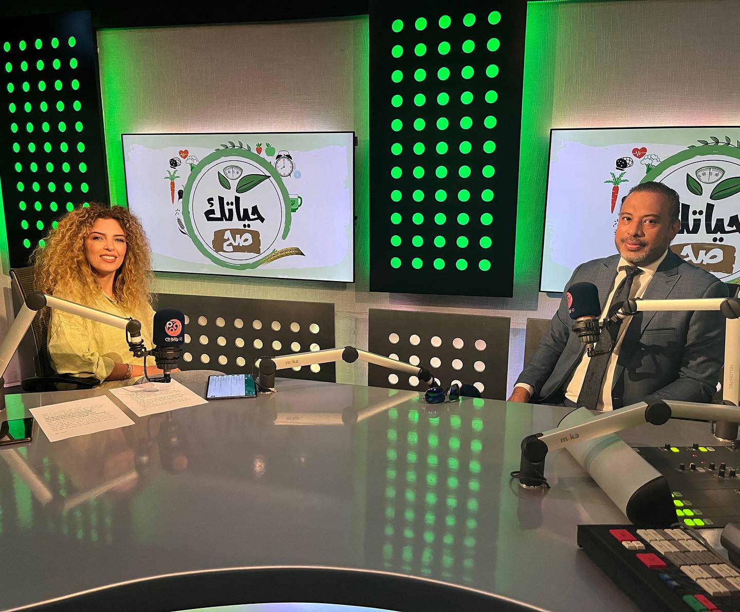 عبير صبري ونوال وتيام قمر ضمن ضيوف «نجوم إف إم» في أسبوع