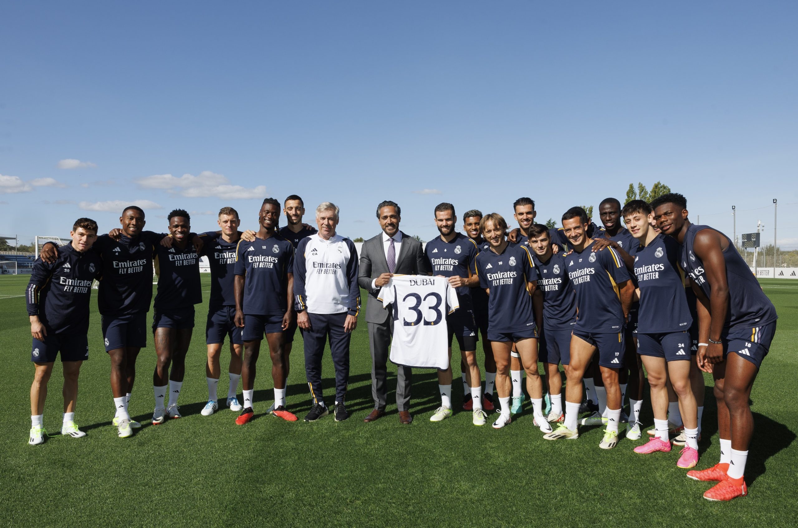شراكة ريال مدريد ودبي للاقتصاد والسياحة
