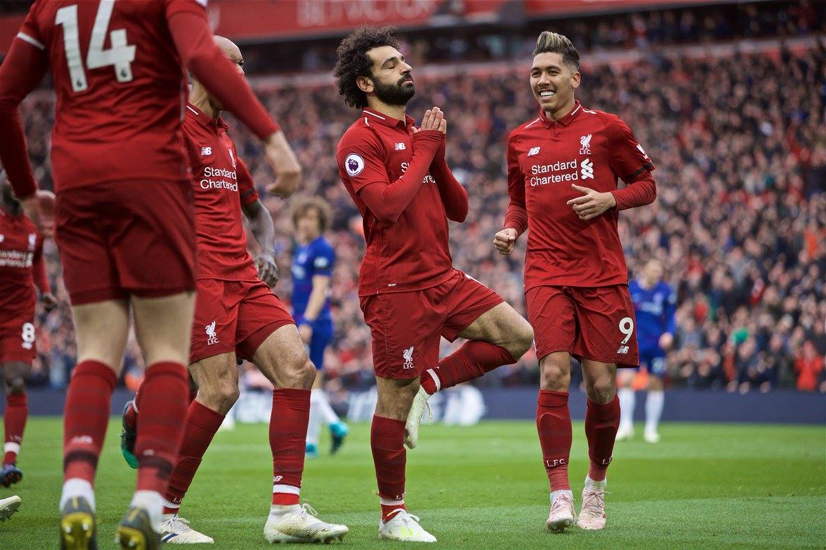بعد الاحتفال بالقوس والسهم.. قصة أشهر احتفالات للنجم المصري محمد صلاح في الدوري الإنجليزي
