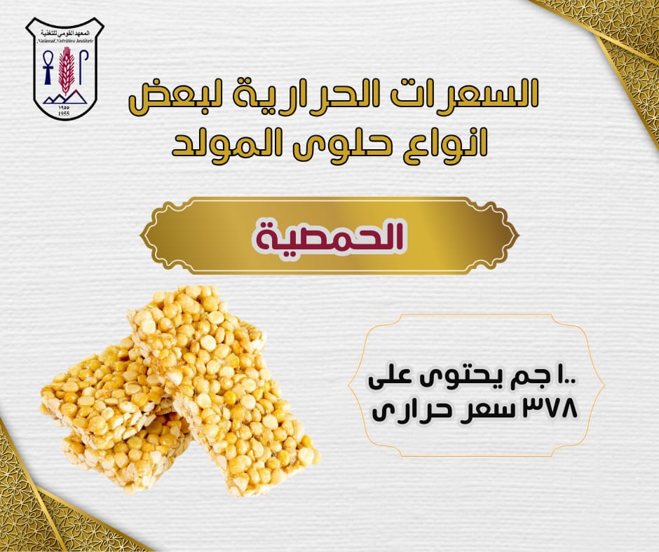 تعرف على السعرات الحرارية لحلوى المولد ونصائح هامة قبل تناولها