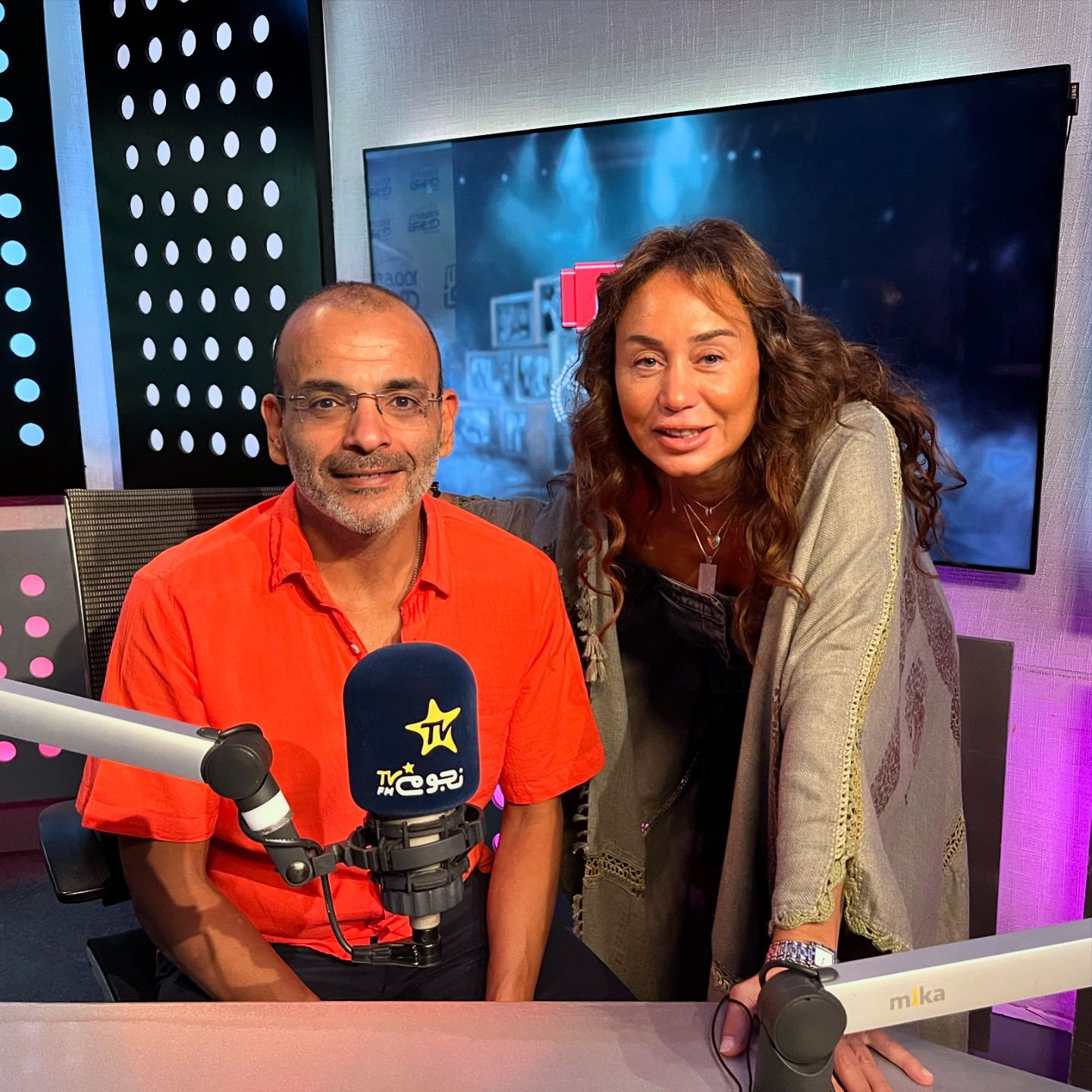 أيمن بهجت قمر وجودي مسعود ضمن أبرز ضيوف «نجوم إف إم» في أسبوع