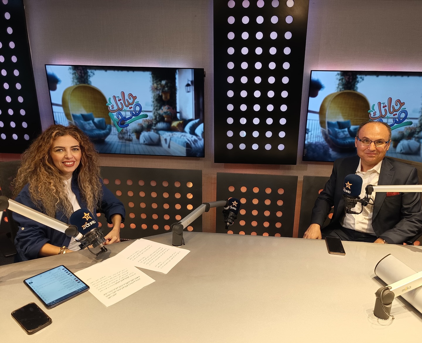 النجم عمرو مصطفى وآيسل رمزي ضمن أبرز ضيوف «نجوم إف.إم» في أسبوع