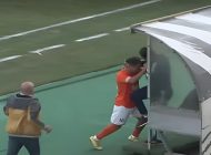 لاعب نادي المنصورة أحمد شاهين