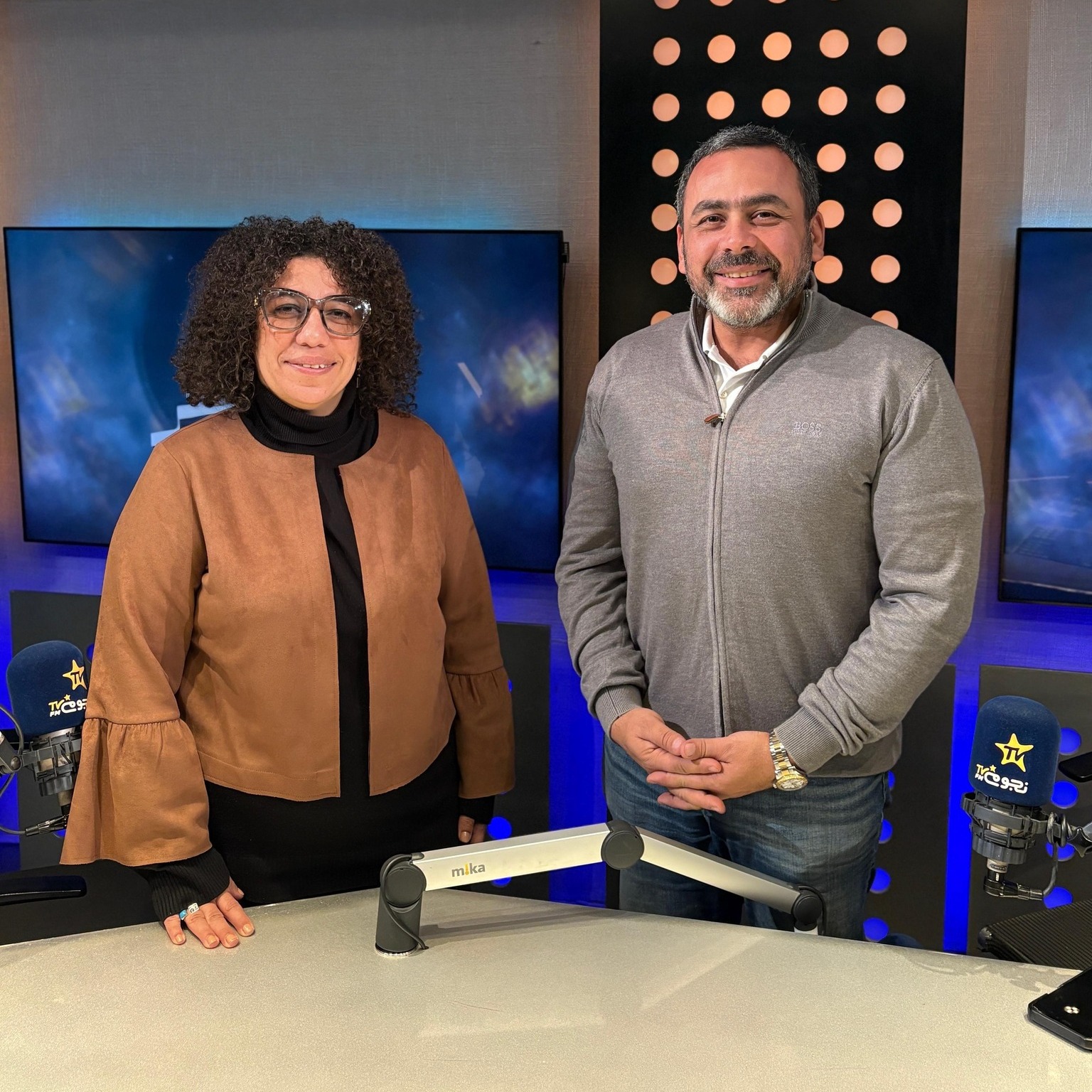 سماء إبراهيم وعمر شريف ضمن أبرز ضيوف «نجوم إف إم» في أسبوع