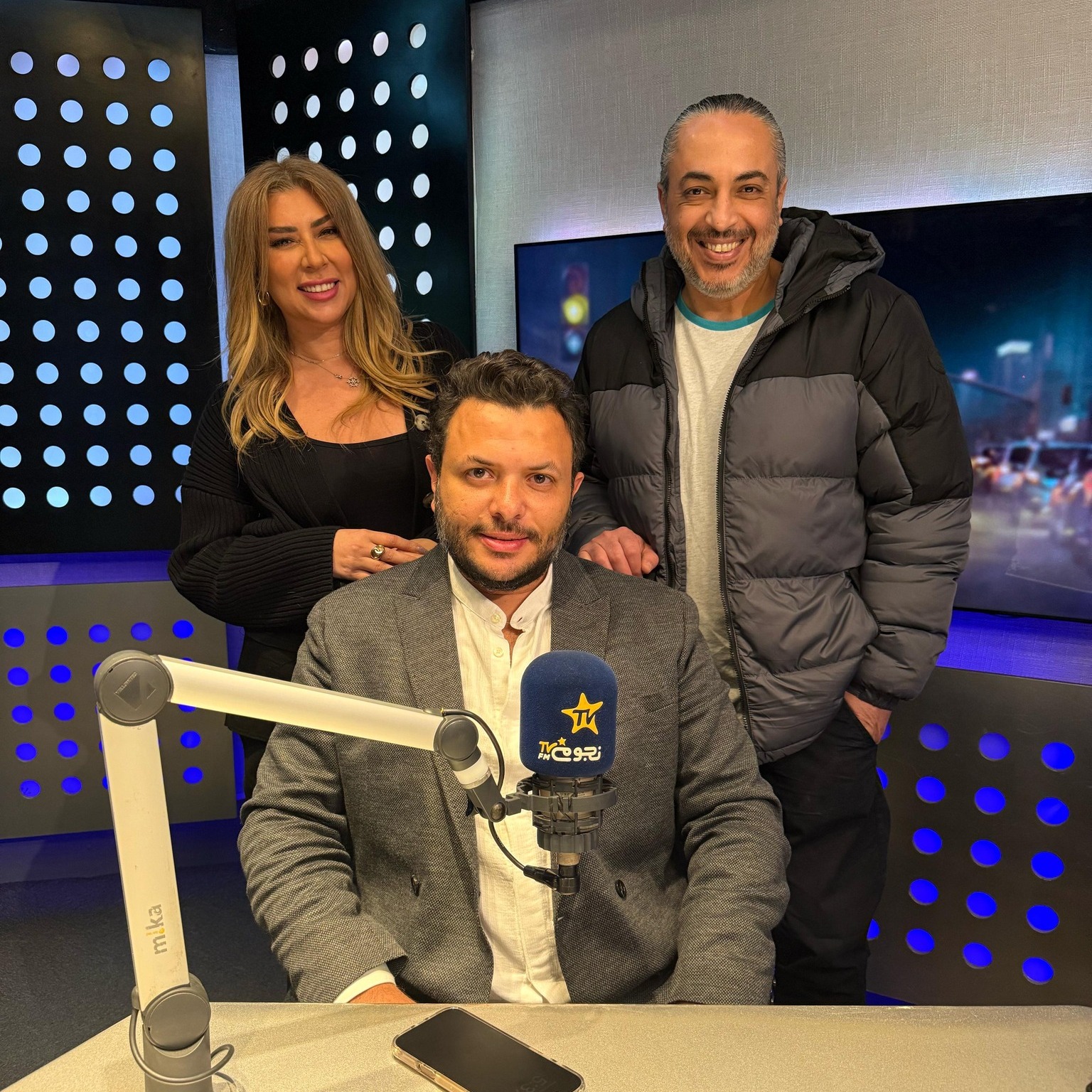 سماء إبراهيم وعمر شريف ضمن أبرز ضيوف «نجوم إف إم» في أسبوع