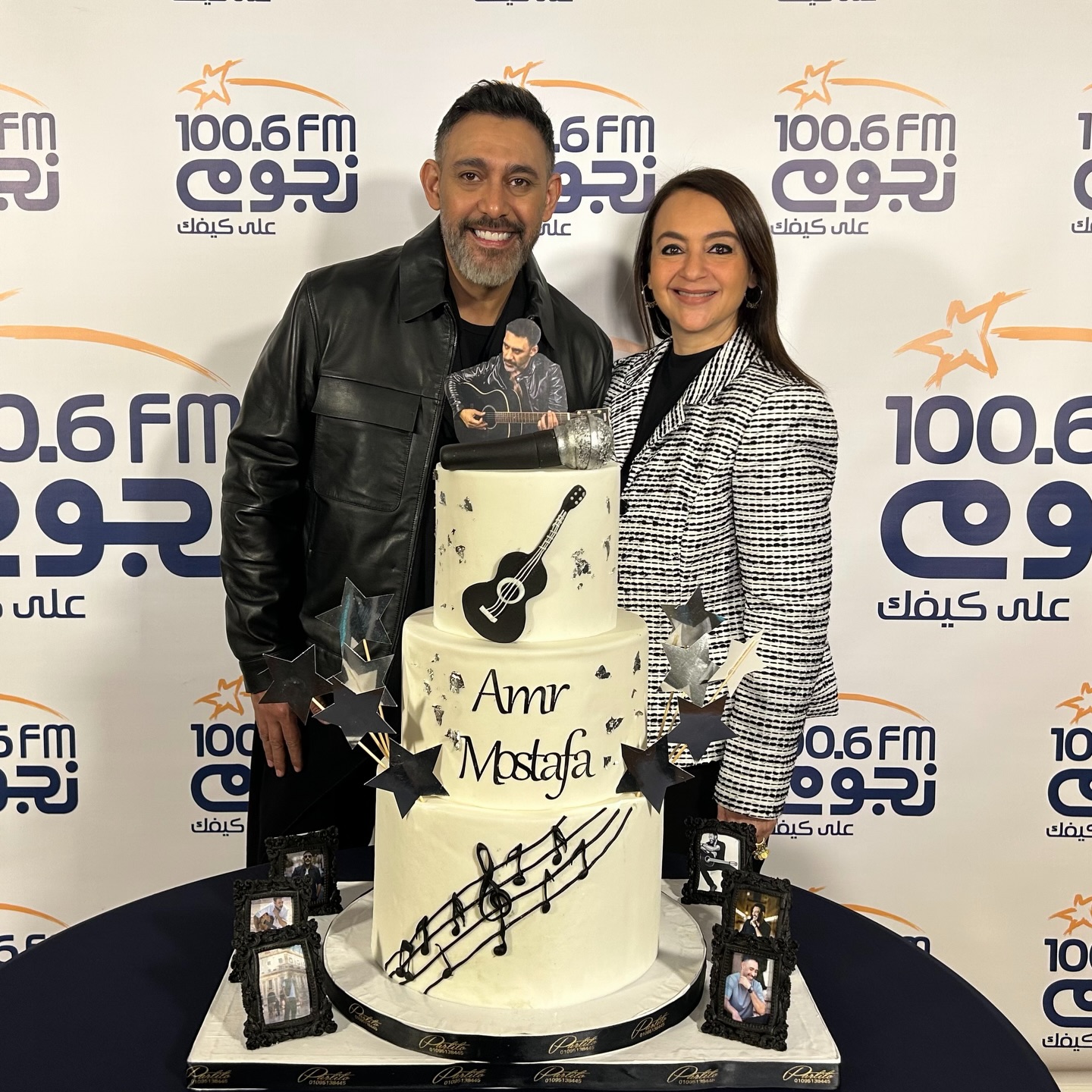 احتفال “نجوم إف إم” بعيد ميلاد السوبر ستار عمرو مصطفى