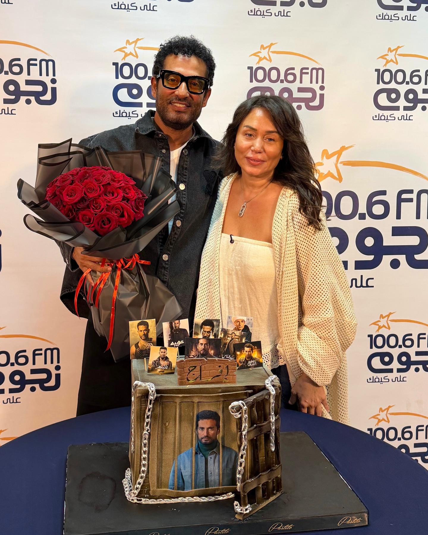 النجم عمرو سعد في «أسرار النجوم» على «نجوم إف إم»