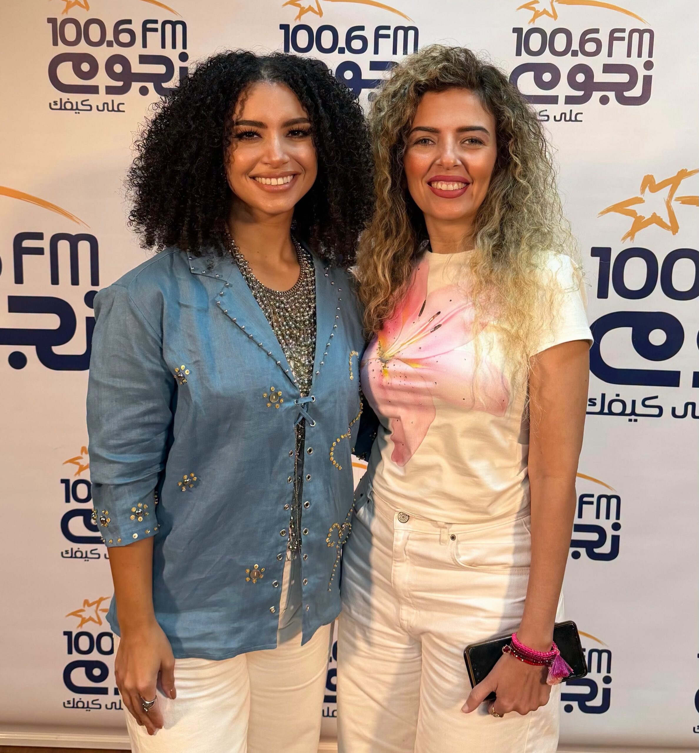 الفنانة نسمة محجوب ضيفة «أجمد 7» على «نجوم إف إم»