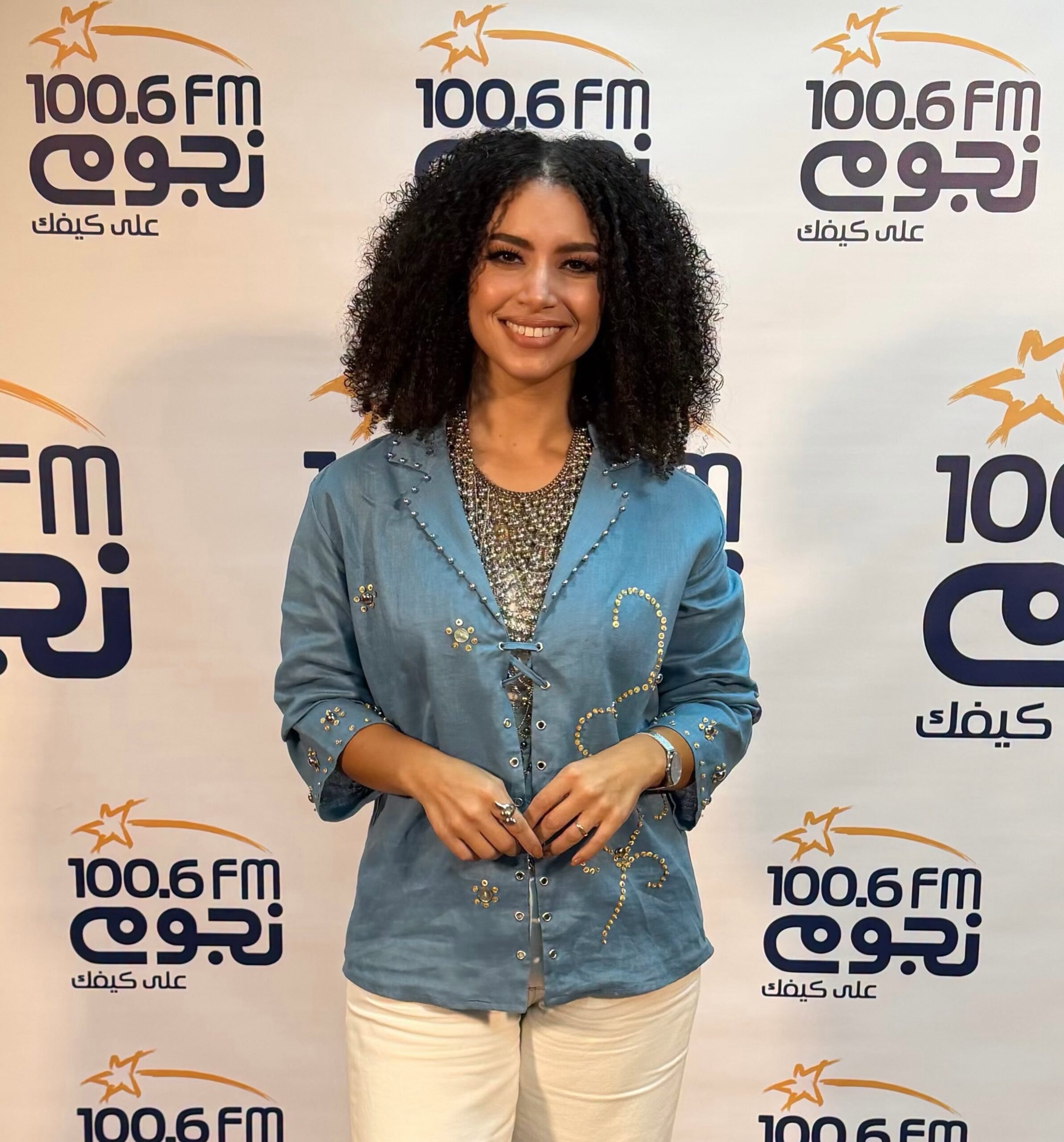 الفنانة نسمة محجوب ضيفة «أجمد 7» على «نجوم إف إم»